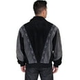 thumbnail image 2 of Scully Men's Boar Suede Leather  Jacket Grey Medium, 2 of 2