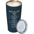 thumbnail image 6 of Christian Gifts for Men, Religious Gifts for Men, Christian Man of God Tumbler 20oz, Bible Verse Gift Coffee Travel Mug, Christian Spiritual Inspirational Catholic Gift Cup for Dad Grandpa, 6 of 7