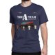 thumbnail image 1 of Camisetas de dibujos animados del equipo A para hombre y mujer, de algodón, informales, de cuello redondo y manga corta, de verano, 1 of 7