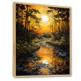 thumbnail image 2 of Designart "Bamboo Whisper Asian beauty IV" Asian Floater Framed Wall Art Living Room, 2 of 7