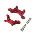 thumbnail image 2 of Soportes de amortiguación de aleación de aluminio para coche RC Soporte de amortiguación delantero y trasero para coche RC de alta resistencia rojo, 2 of 9