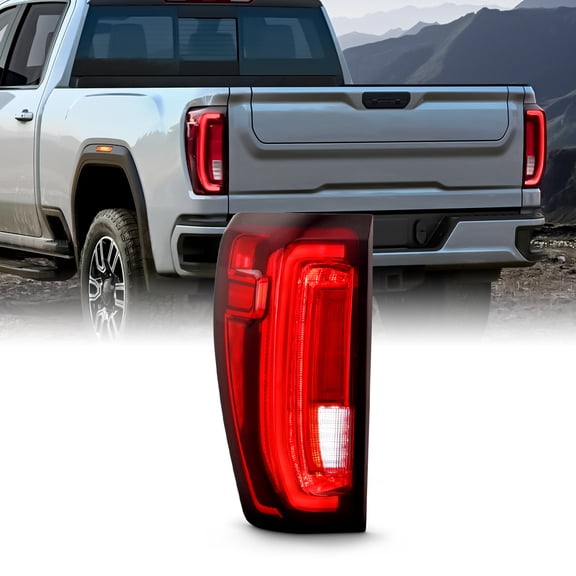 AKKON - Fit 2019-2024 GMC Sierra 19-24 1500/2500 [Full LED] Tail Light Rear w/o Signature Lamp OE Style Passenger Right Side