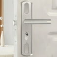 thumbnail image 3 of Stainless Steel Interior Door Lock Replacement Security Door Lever Handle Lock, 3 of 16