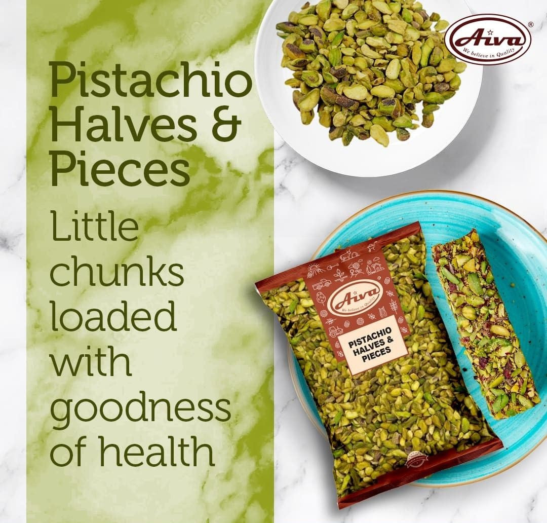 Aiva Pistachio Halves & Pieces 5 lb