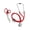 Red, variant on Premium Stethoscopes Sprague Double Tube Adult and Pediatric Stethoscope + Free Matching EMT Shear -Ideal Gift for EMT, Nurse, Doctor, Medical Student, Paramedic and First Responders (Red)