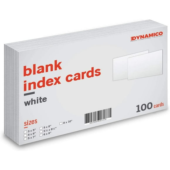 5x7 Index Cards Blank