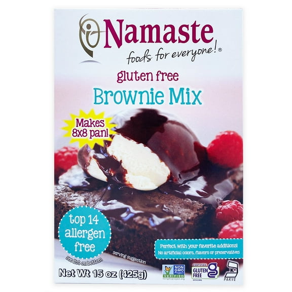 Gluten Free Brownie Mix, 15 oz (Pack of 6)