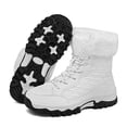 thumbnail image 5 of DLWKIPV Waterproof Winter Hiking Boots for Women - Fleece-Lined Insulated Snow Boots with Non-Slip Outsole, 5 of 9