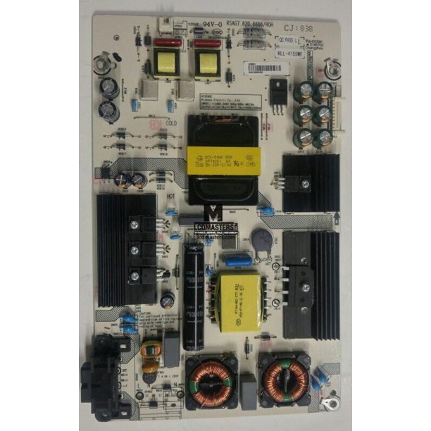 Sharp Power Supply Board For 208961 Salvaged From Broken LC50LBU591U TvOEM Parts