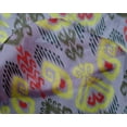 thumbnail image 4 of oneOone Silk Tabby Fabric Swirl & Paisley Ikat Print Fabric By Yard 42 Inch Wide, 4 of 4