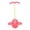 Pink, variant on Siruishop Pogo Jump Ball with Colorful Light Bouncing Ball for Gift Home Body Training Blue