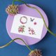 thumbnail image 4 of 4 mini sellos transparentes de flores de cerezo para álbumes de recortes, mini sellos de silicona con forma de corona de flores y mariposas., 4 of 8