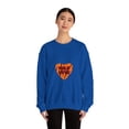 thumbnail image 4 of Wild Love Tiger Print Unisex Heavy Blend™ Crewneck Sweatshirt, 4 of 4