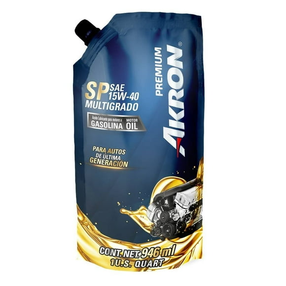 Aceite para Automóvil Akron 15W40 de 946 ml