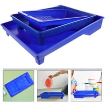 3 Pcs Painting Supplies for Home Tray Large Capacity Accessory