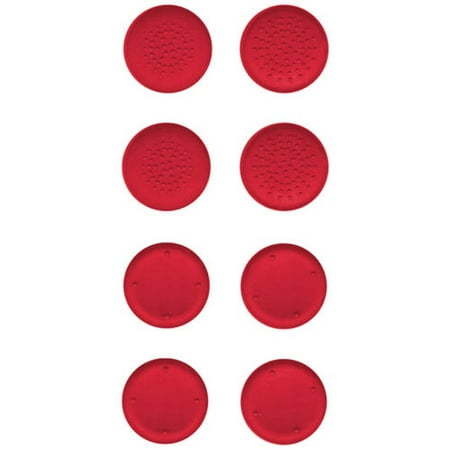 Hyperkin M07255-RD Thumb Grips for Nintendo Switch Joy Con, Red