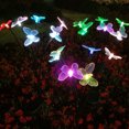 thumbnail image 4 of Luz De Tierra Lámpara de exterior duradera con luz solar de mariposa para jardín doméstico (D) Tmvgtek Para estrenar, 4 of 9