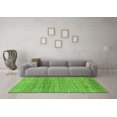 thumbnail image 3 of Ahgly Company Indoor Rectangle Abstract Green Modern Area Rugs, 6' x 9', 3 of 4
