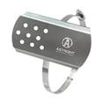 thumbnail image 1 of Protector de Calor Shamjiam para Motocicleta Envoltura de Tubo de Aleación de Aluminio Plata, 1 of 8