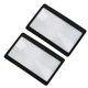thumbnail image 1 of Lupa de bolsillo con lente Fresnel de PVC de 3 aumentos, tamaño tarjeta de crédito, marco de PVC, lente cuadrada de alta seguridad, lupa con forma de tarjeta de crédito., 1 of 8