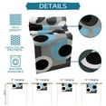 thumbnail image 6 of Geometric Figures Sky Blue Grey Table Runner Home Wedding Table Flag Mat Centerpieces Decoration Party Dining Long Tablecloth, 6 of 6