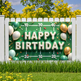 thumbnail image 5 of Decorative Design Birthday Banner Sports Theme Happy Birthday Banner for Birthday Party Celebration Event Decoration, 5 of 7