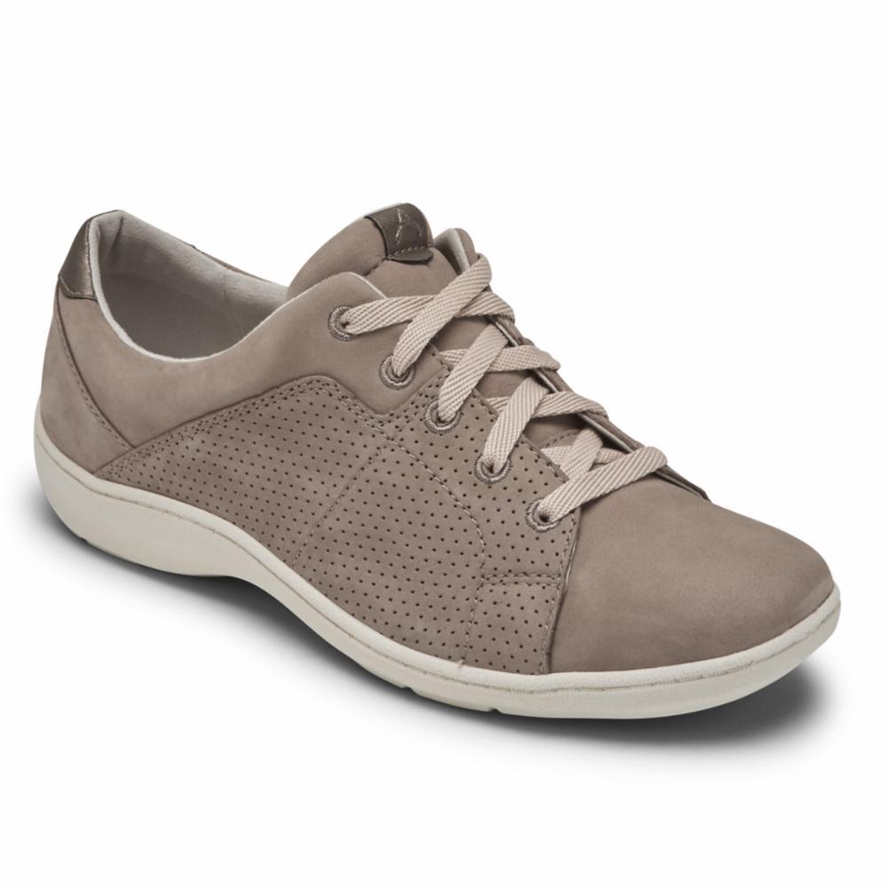 Aravon LIA TIE TAUPE SHOE Walmart Canada