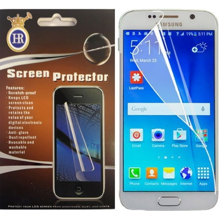 3 Pack For Samsung Galaxy S7 Anti Shock Clear Full Screen Protector