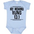 thumbnail image 3 of Inktastic Mommy Runs Half Marathon Boys or Girls Baby Bodysuit, 3 of 5