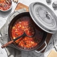 thumbnail image 5 of Staub Cast Iron 7-qt Round Cocotte - Graphite Grey, 5 of 11