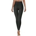 thumbnail image 2 of Hat and Beyond Women's Waistband Compression Stretchy Yoga Leggings, 2 of 6