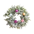 thumbnail image 4 of Corona de Pascua Artificial con Huevos de Pascua para Festivales, Interiores Y Exteriores., 4 of 9