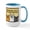 White/Blue Inside, variant on CafePress - Wh9.5X7r Ceramic Mug - 15 oz Ceramic Large White Novelty Mug