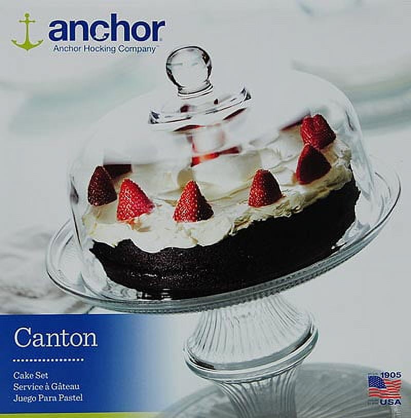 Anchor Hocking Canton Cake Server, 2 Piece - Walmart.com