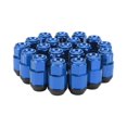 thumbnail image 4 of M12x1.5 19mm L42mm Wheel Lug Nuts High Strength Rustproof Professional Universal Replacement for Mitsubishi Blue, 4 of 5