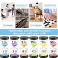 thumbnail image 5 of Colourful Hourglass Set With 6 Colours Hourglass Set 1 Min/3 Min/5 Min/10 Min/15 Min/30 Minutes Decoration Timer, Timer, Glass, Timer -gsl, 5 of 5