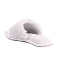 thumbnail image 3 of Rae Dunn Women's Be Kind Quilted Faux Fur Cozy Slip-On Casual Slippers, 3 of 3