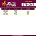 thumbnail image 2 of Metrix Premium Chassis Parts - Front Right Sway Bar Stabilizer End Link Fits 03-13 Mazda 6, 03-06 Mitsubishi Lancer AWD, 06-09 Ford Fusion, 06-09 Mercury Milan, 07-09 Lincoln MKZ K80250, 2 of 6