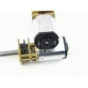 CHANCS N20 Small DC 3V 1000RPM Shaft Length 10mm Geared Motor with Metal Gearbox for DIY RC Toys 2PCS