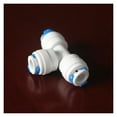 3/8" OD Tube Qucik Connection Tee Type RO Water Connector Aquarium