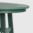 thumbnail image 6 of WestinTrends Outdoor 42" Height HDPE Patio Round Bar Table, Dark Green, 6 of 7