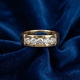 thumbnail image 4 of Pompeii 1/2ct Mens 14K Yellow Gold Round Diamond Wedding Ring (G/H,I1), 4 of 5