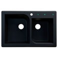 thumbnail image 2 of Transolid 33" x 22" Top Mount Dominica Ragusa Granite Kitchen Sink, Available in Various Colors, 2 of 6