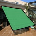 thumbnail image 3 of Generic Malla de sombra verde transpirable de 2x2 metros, ideal para balcón, jardín o piscina. Fabricada en polipropileno, ligera y fácil de instalar. Incluye cuerda de 8 metros., 3 of 6
