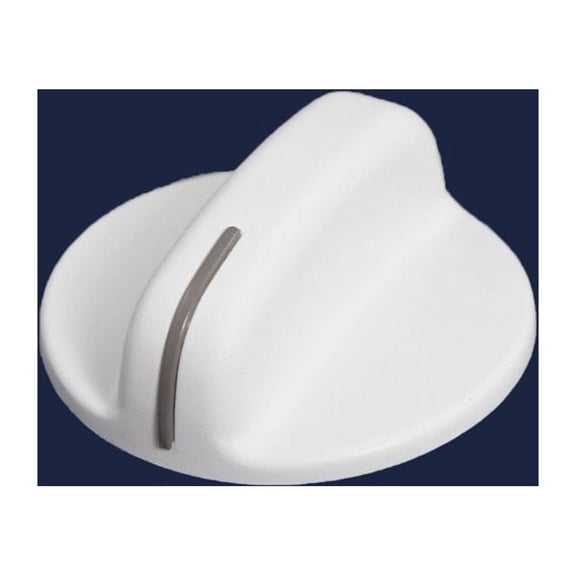SUPPLYZ Direct Replacement for Whirlpool WP3196232 Range Control Knob (White) 3196232 3188722 504775 AH340274