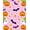 Pink Purple, Pattern 2, variant on ODIKA Pink Halloween Bat Spooky Cute Pumpkin Motif Decorations Border for Playroom, Bedroom, Reading Nook, Pet Friendly & Kids Safe Play