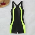 thumbnail image 6 of QHFBli Swimsuit Women Boyleg One Piece Water Aerobic Competitive Bathing Suit, 6 of 7