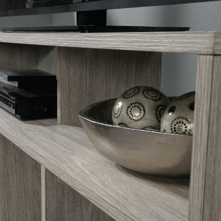 Sauder - Center City Tv Stand- ChampagneOak - Champagne Oak