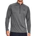 thumbnail image 1 of Remera Under Armour Tech 2.0 para Hombre con Cierre ½ Gris Grande Alto, 1 of 4