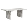thumbnail image 5 of Diamond Sofa Icon Faux Marble Rectangular Dining Table ICONDTMA, 5 of 7